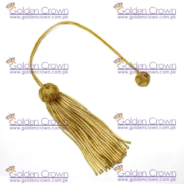 Gold Bullion Tassel For Bulk Wholesale Doctoral Tam Graduation Cap Tassel 