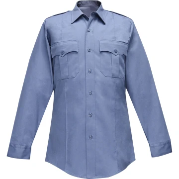 Long Sleeve Polyester Cotton Women's Shirt Supplier