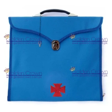 Masonic Knight Templar File Cases with hard handle