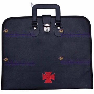 Masonic Knight Templar Provincial File Cases with hard handle
