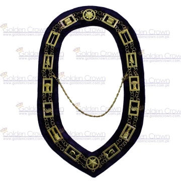 Masonic Order of Eastern Star Chain Collars | OES chain collars 