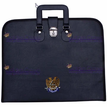 Masonic Regalia Full Dress Scottish Rite Red File Cases with hard handle