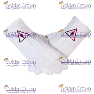 Masonic Royal & Select Masters Gloves