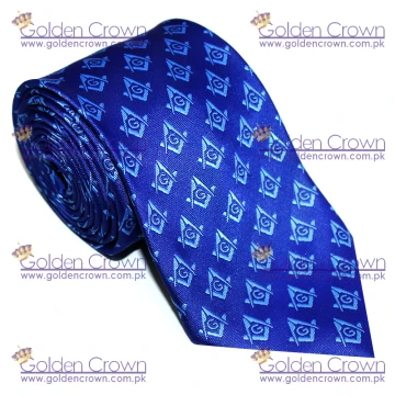 Masonic Tie with Square Compass With G Supplier