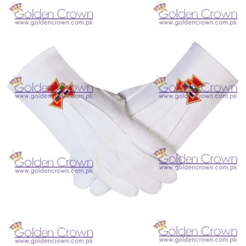 Masons Masonic regalia Gloves Past High Priest PHP Embroidery