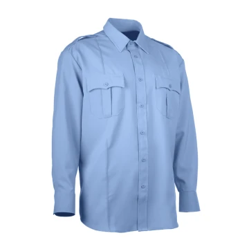 Men's 100% Polyester Long Sleeve Shirt Supplier