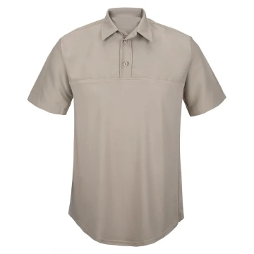 Men's Short Sleeve Polyester Hybrid Performance Shirt