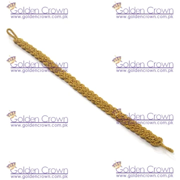 Military Gold Bullion Cap Chain