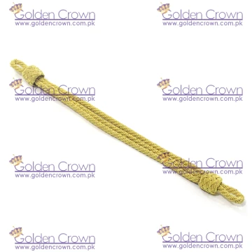 Military Officer Gold Cap Cord