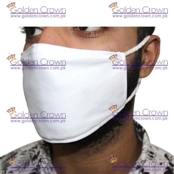 White Polyester Face Mask Supplier