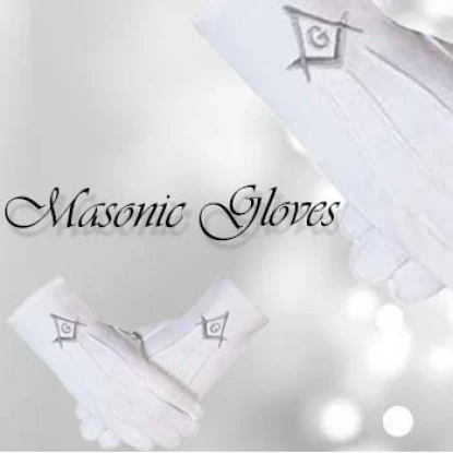 Masonic Cotton Gloves