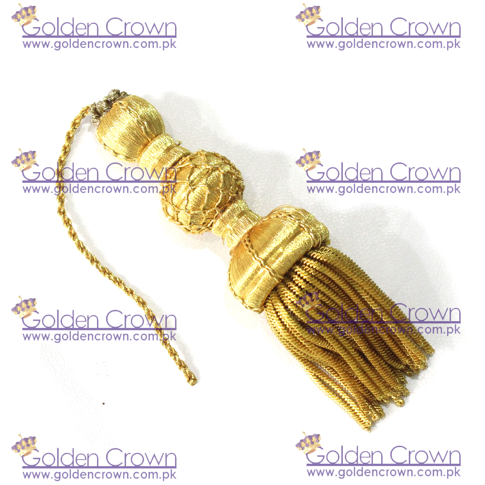 Borlas Fajin Tassel With Gold Bullion, Bullion Wire Tassel Supplier ...