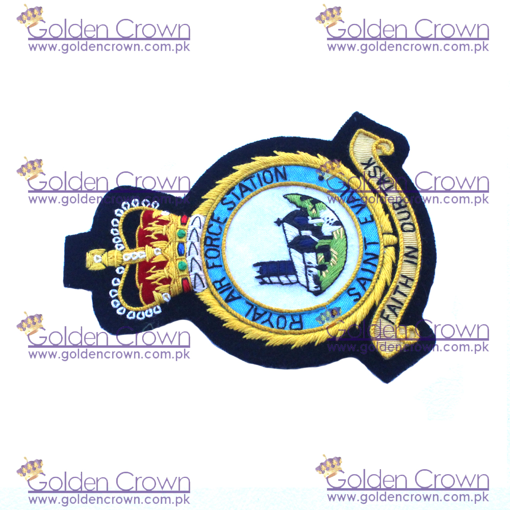 Royal Air Force Station Blazer Badge,Royal Air Force Officers' Service ...