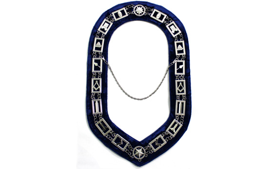 Masonic regalia Blue Lodge Officer Chain Collar