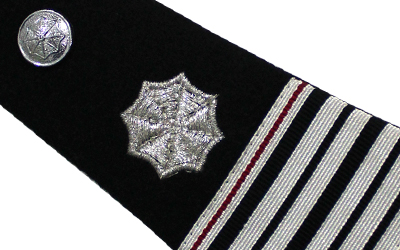 American Military Epaulettes Embroidered