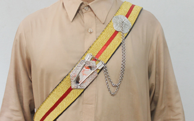 Military Cross Belt, Royal Hussars Officer's Cavalry Cross Belts