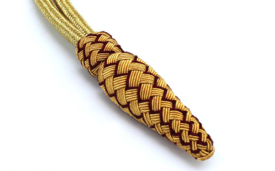 Gold Acorn sword knot Supplier