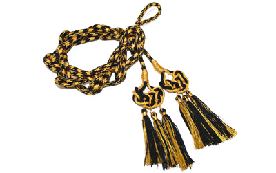 Celtic Knot Cincture Gold and Black