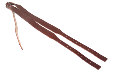 WW1 French Leather Y Straps Brown
