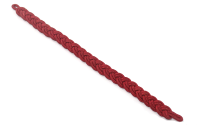 Military Officer Cap Cord Red