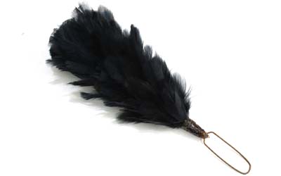 Scottish Feather Hackles Black