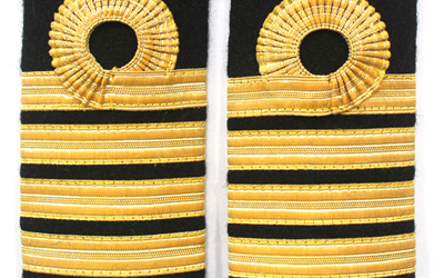 Royal Navy Captain Shoulder Boards
