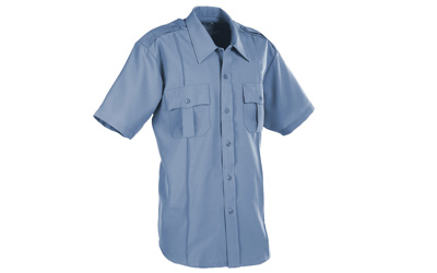 Short Sleeve Polyester Solid Men's Shirt Supplier