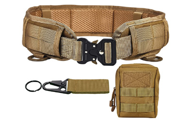 Tactical Belt with Pouches
